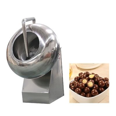 Pequena máquina de fazer doces de chocolate revestidos com açúcar de 600 mm