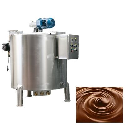 O tanque guardando de aço inoxidável para o chocolate da massa do cacau espalhou 1000l