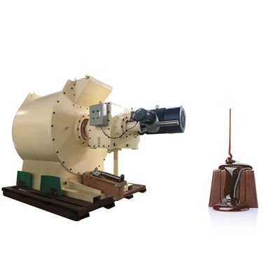 Máquina de moagem de massa de cacau para conchas de chocolate 1000 kg/dia