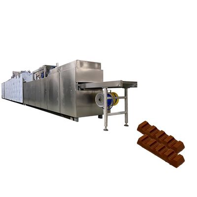 Máquina de moldagem de chocolate composto com controlo PLC 200 kg/hora
