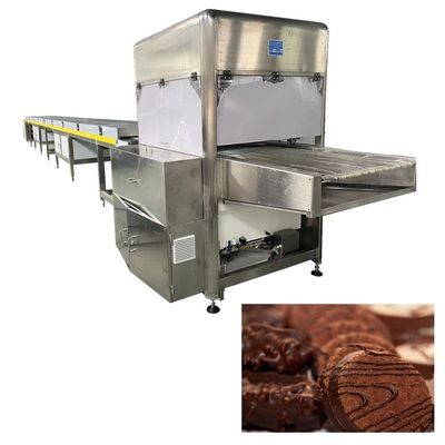comprar 380V / 415V Linha de revestimento para produção de biscoitos Design personalizado online manufacture