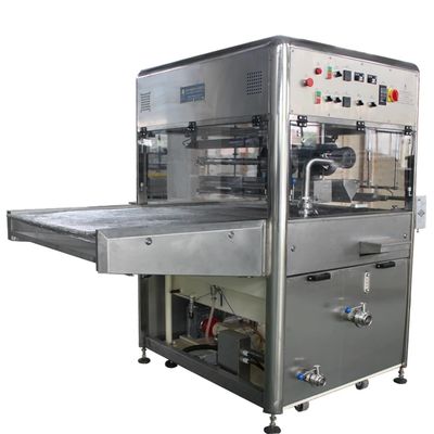 comprar Linha de Enrobing Fudge Enrober com túnel de arrefecimento de 15M Copeland Compressor de arrefecimento Sistema de controle PLC online manufacture