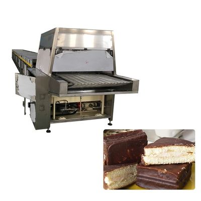 comprar Sensores de dois níveis Enrober de chocolate puro com túnel de arrefecimento Largura 1000mm online manufacture