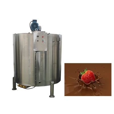 comprar Tanque de retenção de chocolate de parede dupla de 1000L com misturador online manufacture