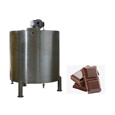 Mistidor de aço inoxidável 300L 290kg Tanque de retenção de chocolate